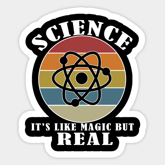 Science It's Like Magic But Real Sticker by Elegance14